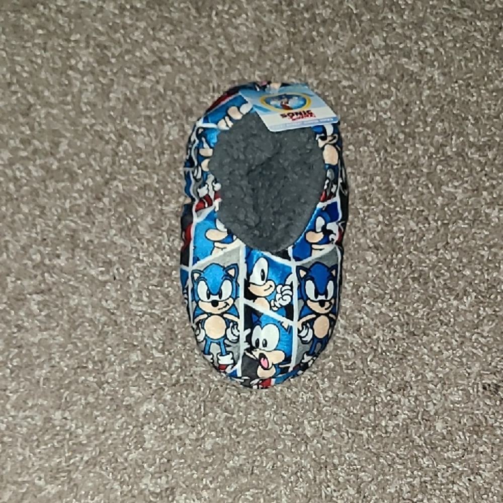 Sonic the Hedgehog Blue Slippers
